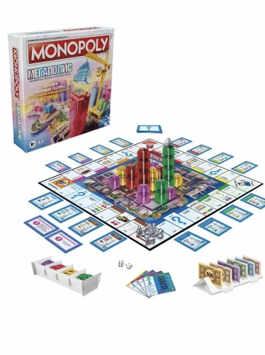Настольная игра. Монополия Мегаполис | 8+