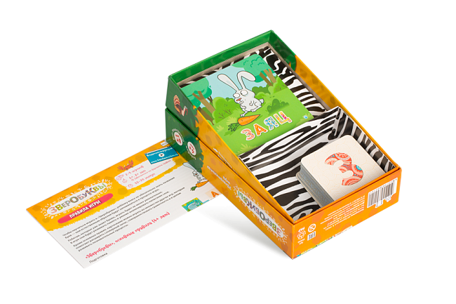 Настольная игра. Зверобуквы. Банда умников | 4+, 8+