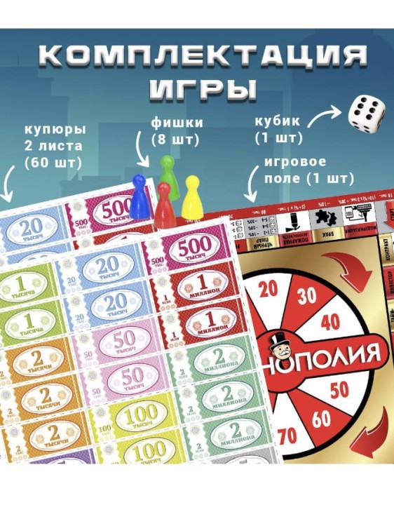 Igra. 100% Monopoliya